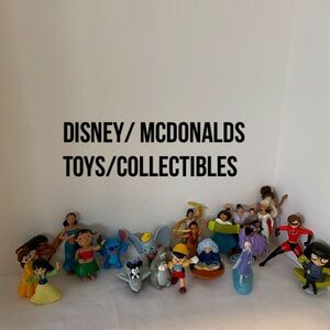 21 ++ Assorted McDonalds/Disney Characters